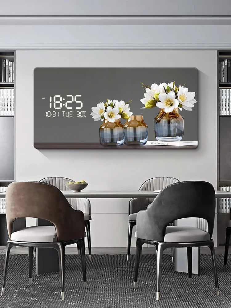 Horloge Murale Abstraite Grande Taille CadiExpress