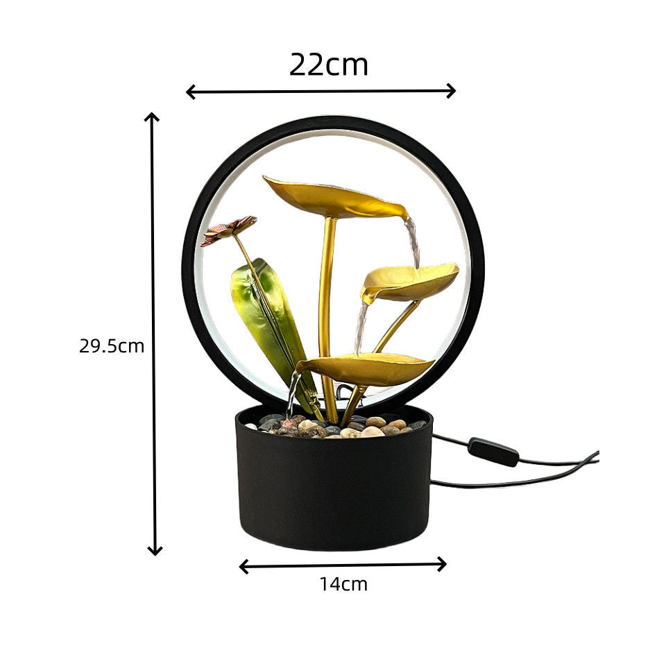 Fontaine d'Eau Coulante avec Roue – Élégance et Sérénité pour Votre Intérieur et Extérieur