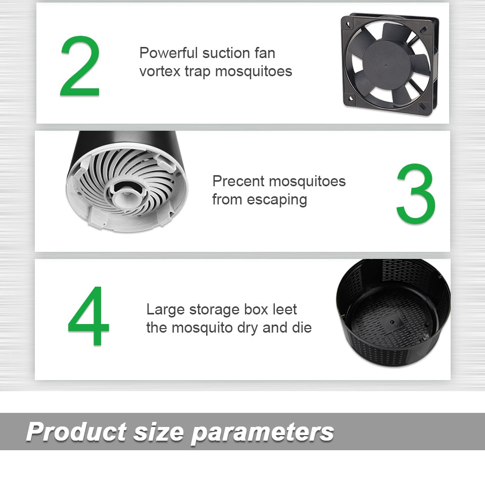 Lampe led anti moustiques