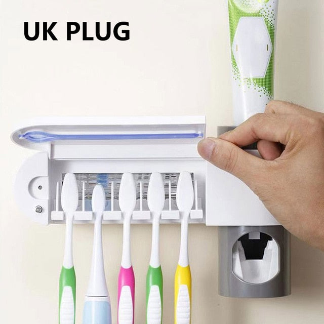 Distributeur de dentifrice automatique ultraviolettes