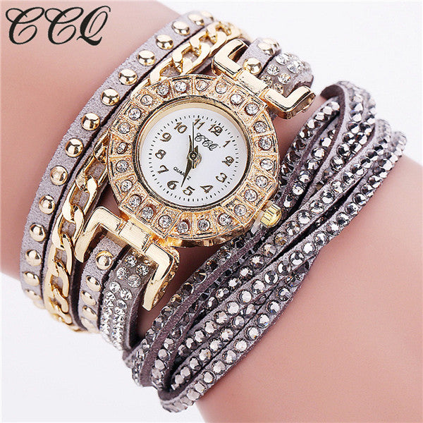 Montre Cristal Femme.