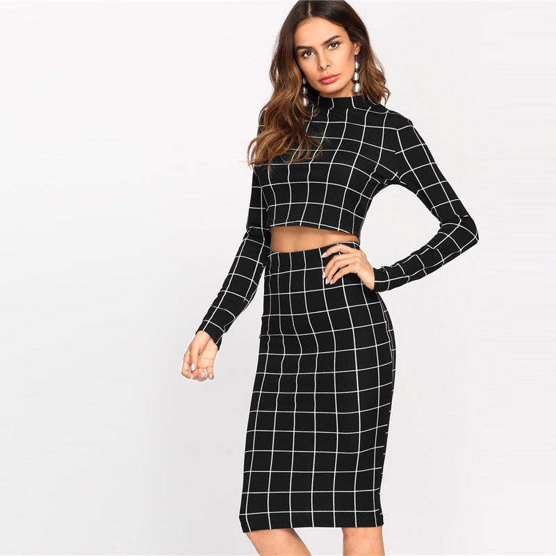 Crop Grille Top Femme
