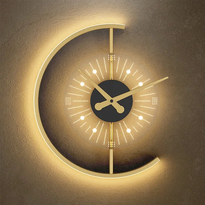 Horloge LED Moderne – Design et Technologie pour un Intérieur Élégant