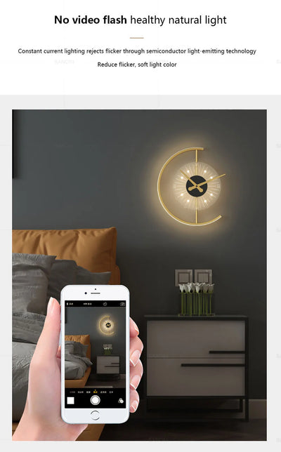 Horloge LED Moderne – Design et Technologie pour un Intérieur Élégant