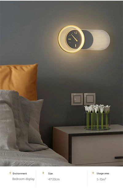 Horloge LED Moderne – Design et Technologie pour un Intérieur Élégant