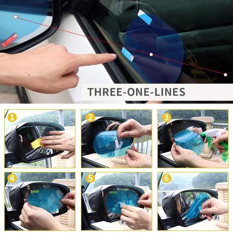 Rétroviseur anti pluie pour voiture