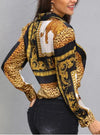 Chemise léopard femme