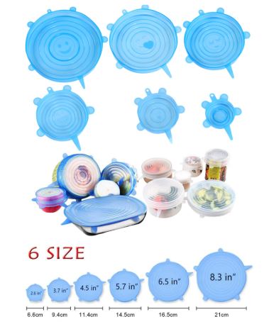 Couvercles étirables et étanches