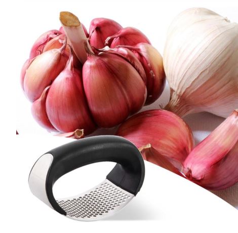Presse ail en acier inoxydable