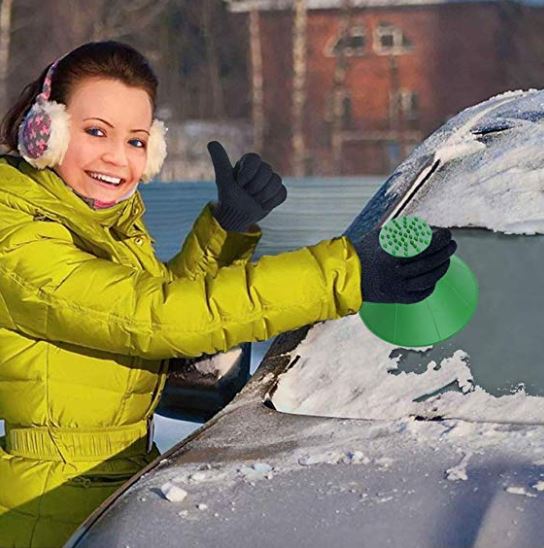 Grattoir à neige pour pare-brise