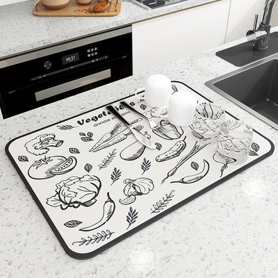 Tapis de vidange cuisine