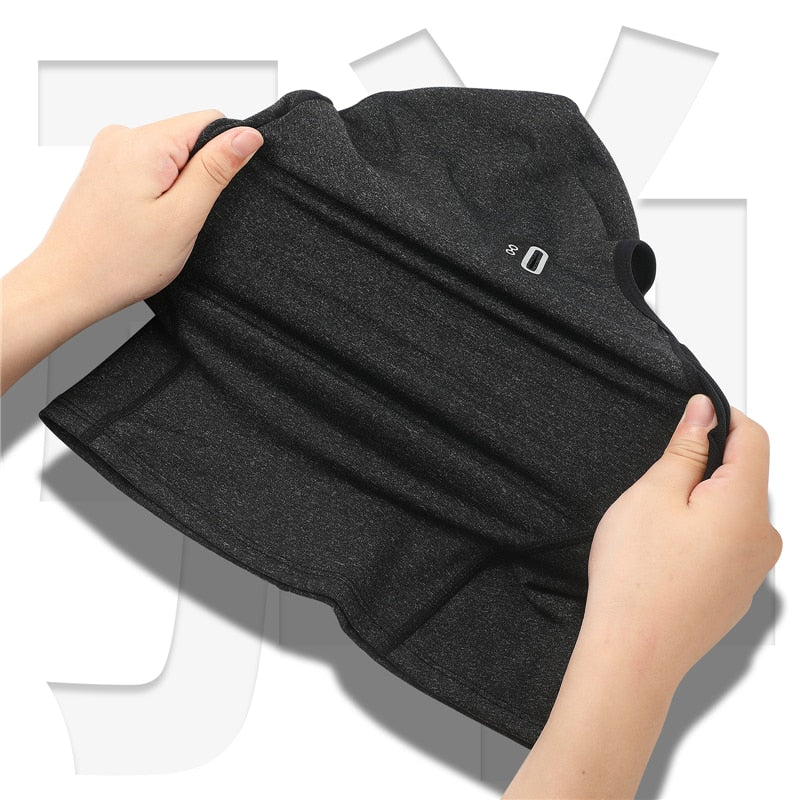 Protège-cou bonnet avec foulard