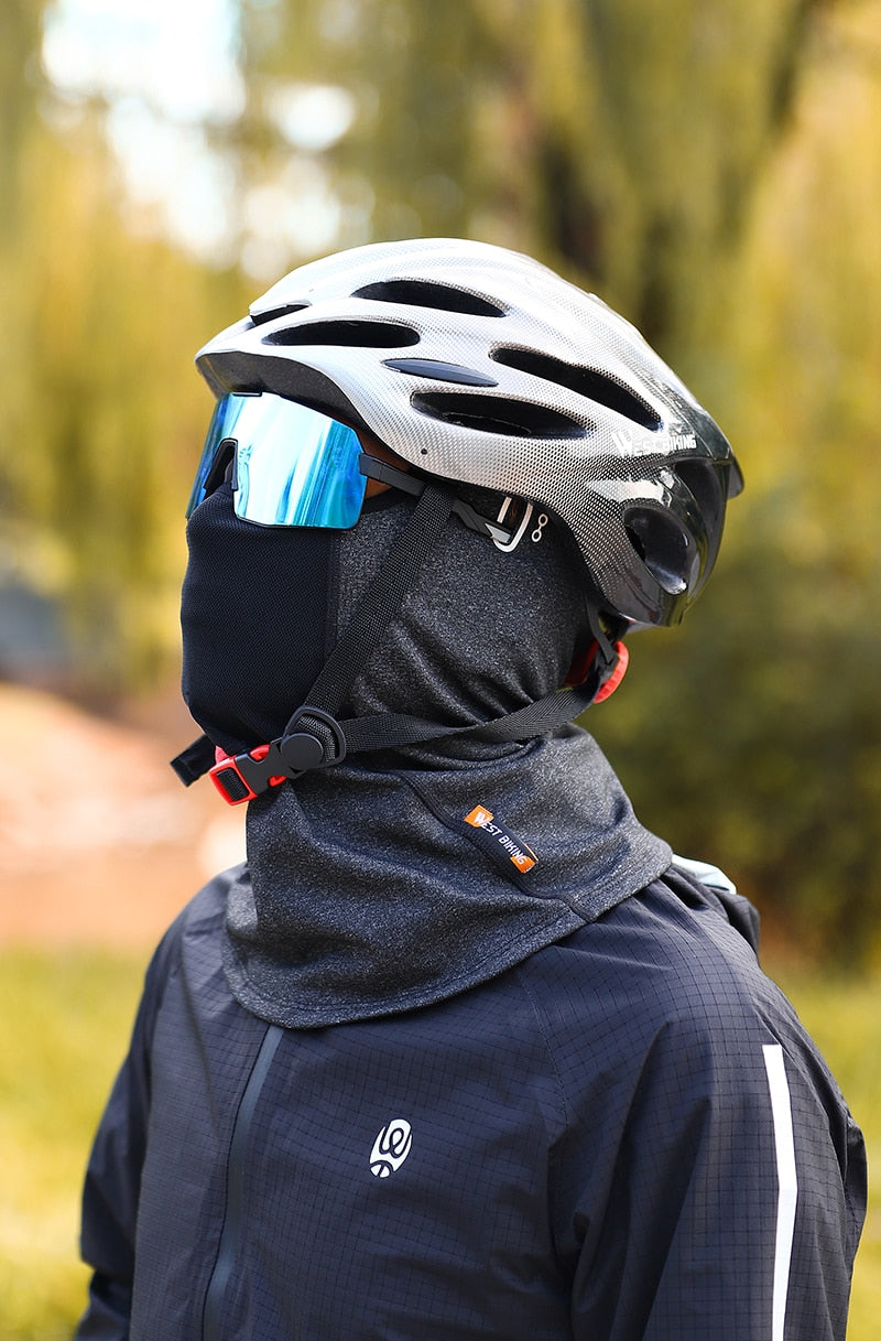 Protège-cou bonnet avec foulard