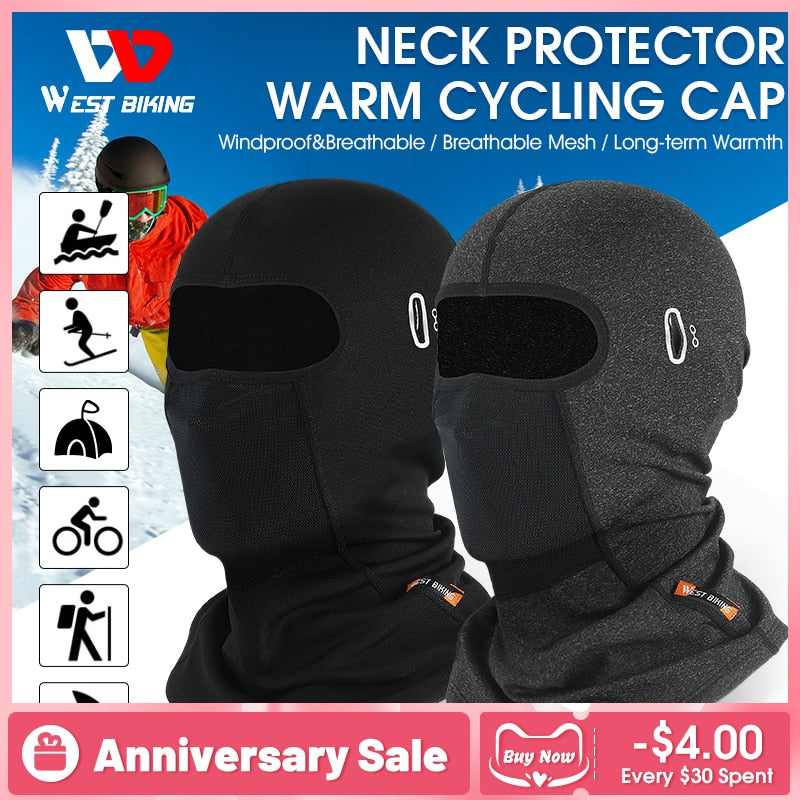 Protège-cou bonnet avec foulard