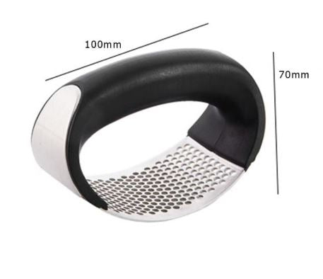 Presse ail en acier inoxydable