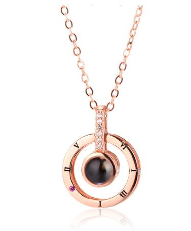 Collier 100 langues je t'aime