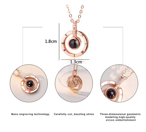 Collier 100 langues je t'aime