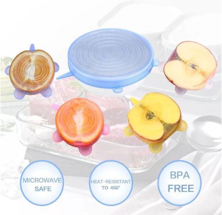 Couvercles étirables et étanches