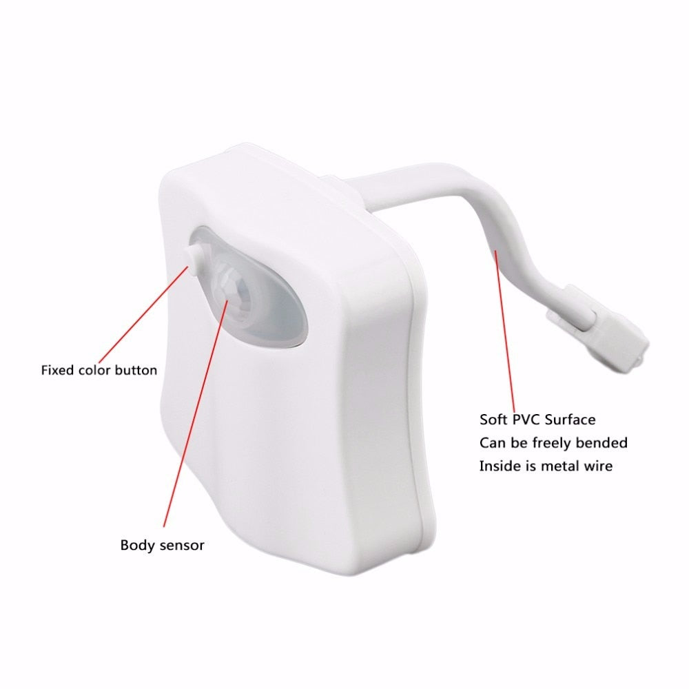 Capteur de mouvement Siège de toilette