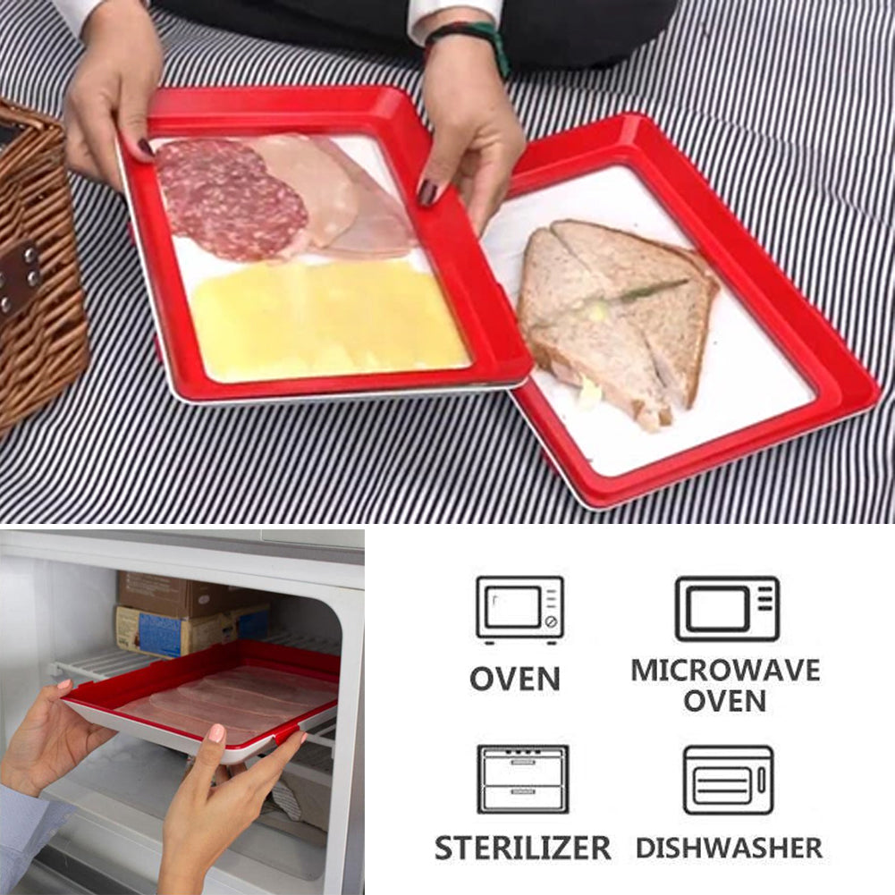 Plateau de conservation des aliments