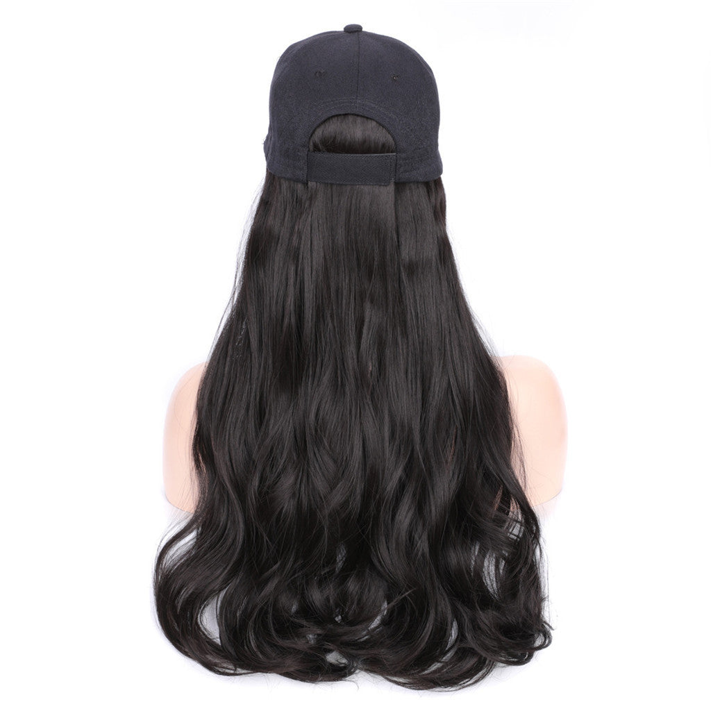 Casquette perruque cheveux
