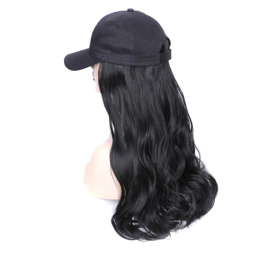 Casquette perruque cheveux