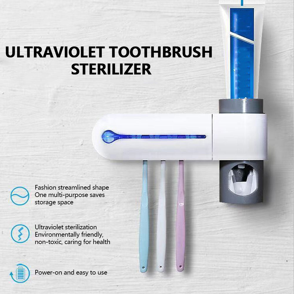 Distributeur de dentifrice automatique  ultraviolettes