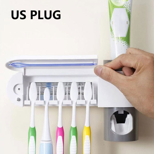 Distributeur de dentifrice automatique  ultraviolettes