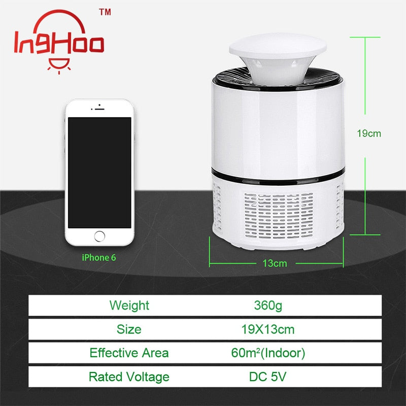 Lampe led anti moustiques