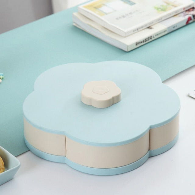 Plateau à collations rotatif