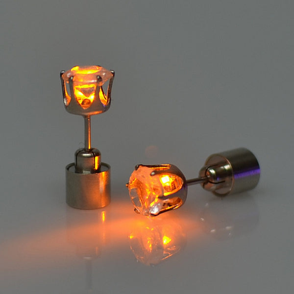 PAIRE DE BOUCLES OREILLES LED LUMINEUSE
