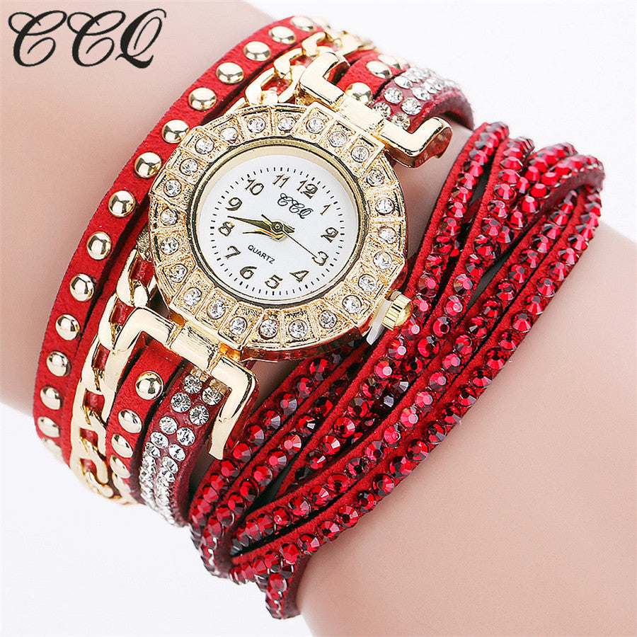 Montre Cristal Femme.