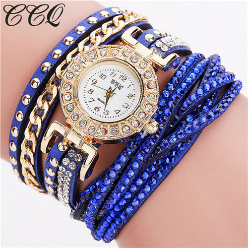 Montre Cristal Femme.