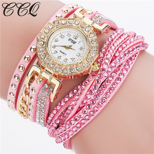 Montre Cristal Femme.