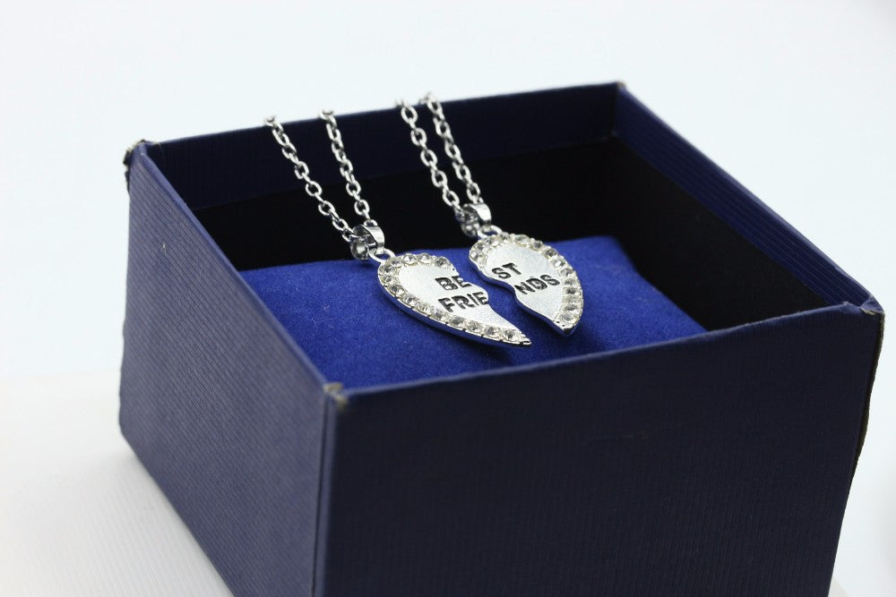 Pendentif coeur meilleur ami.
