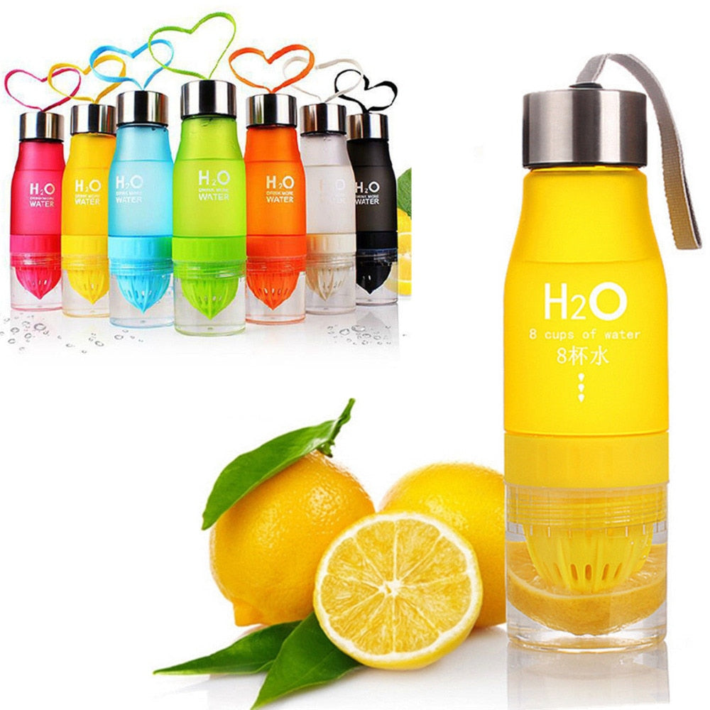 Bouteille d'eau d'infusion de fruits H2O