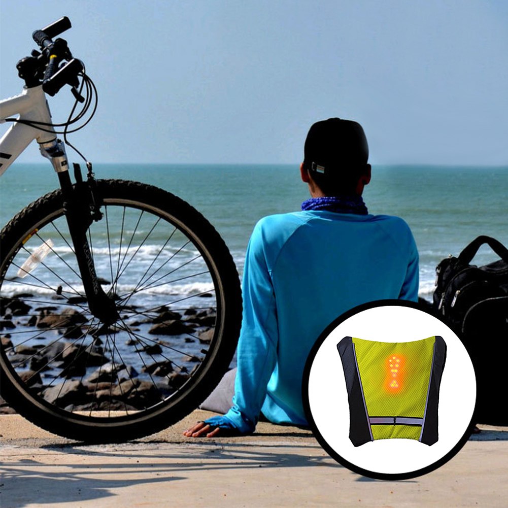 Gilet de sécurité clignotant