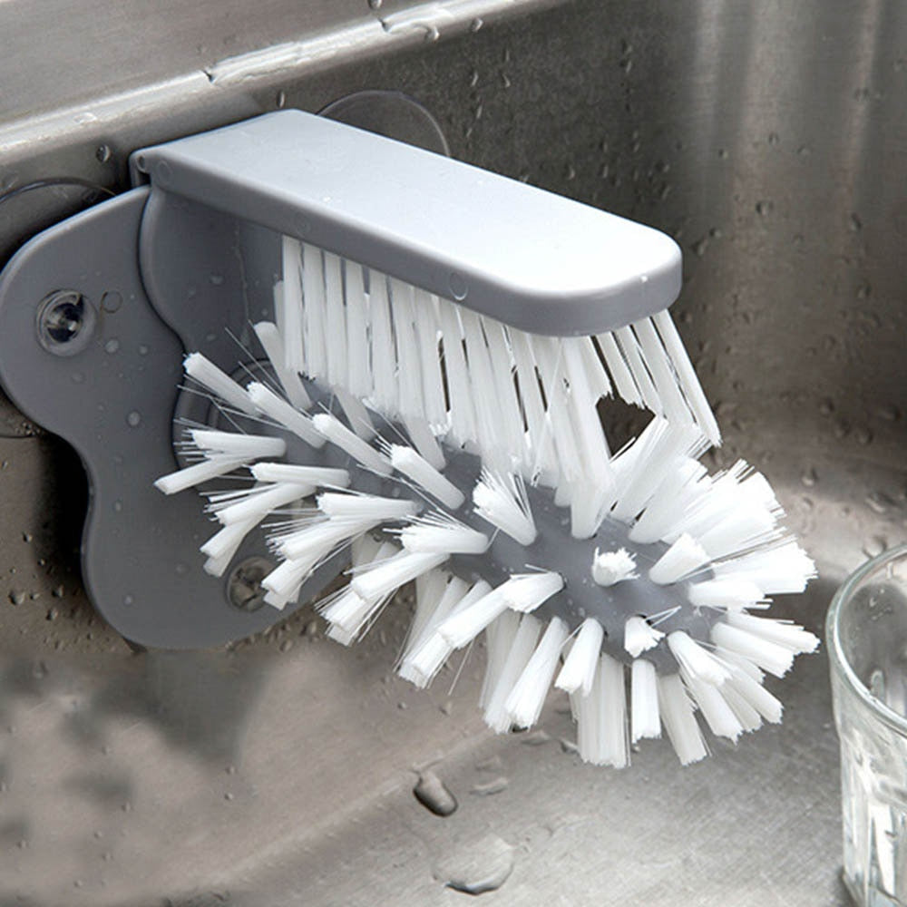 Brosse de nettoyage de verre d'évier