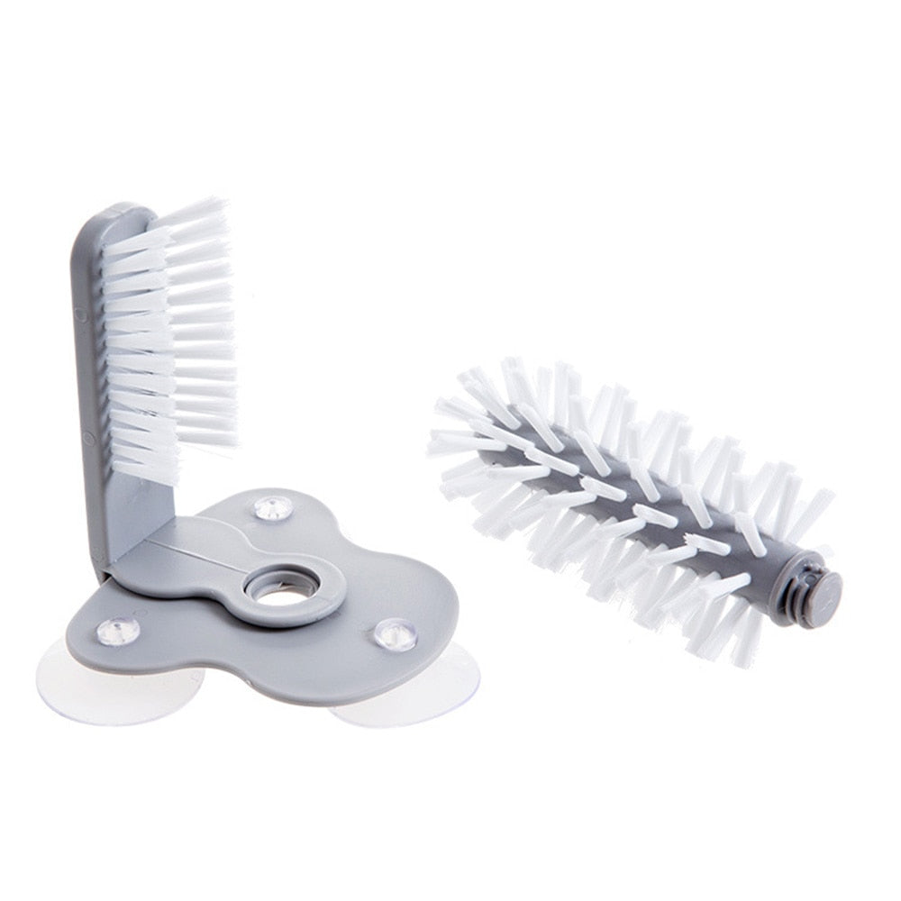 Brosse de nettoyage de verre d'évier