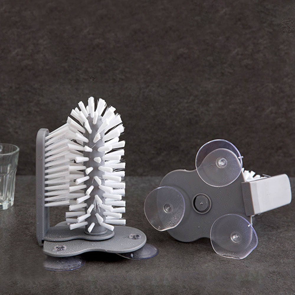 Brosse de nettoyage de verre d'évier