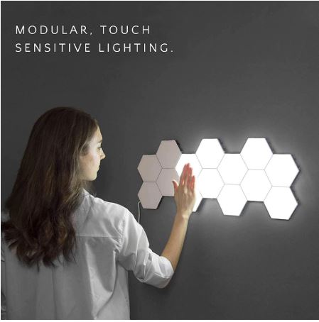 Lumières tactiles modulaires