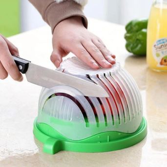 Bol à découper pour salade | coupe salade 60 secondes